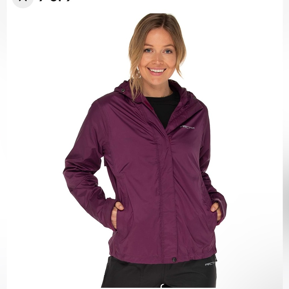 NWT Arctix packable river rain jacket size small